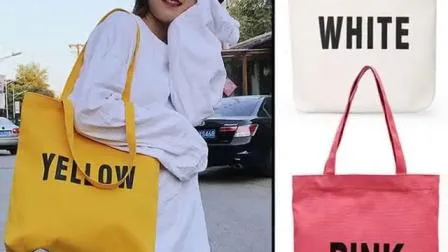 Bolsas de algodón reutilizables para compras, tela de lona de algodón plegable, con asa de cuerda